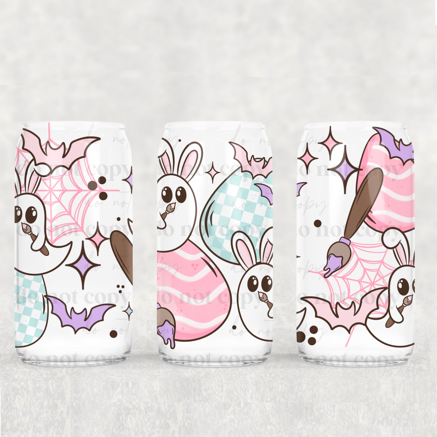 ghostie eggs***UV DTF Wrap