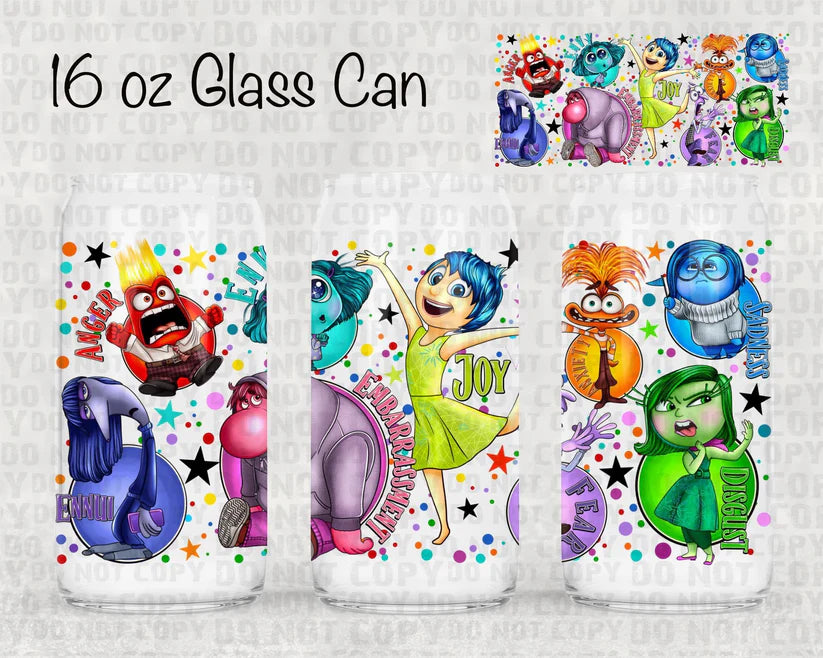 Emotions Double side NEW**UV DTF Wrap