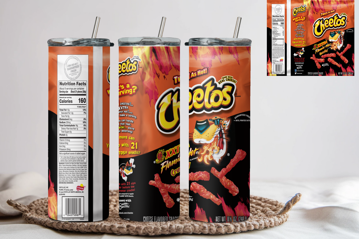 Cheetos**Sublimation Transfers