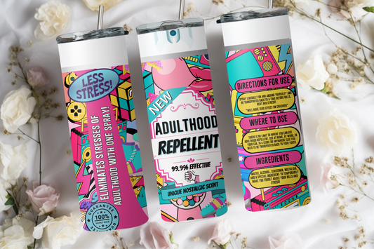 Adult hood Repellent**Sublimation Transfers