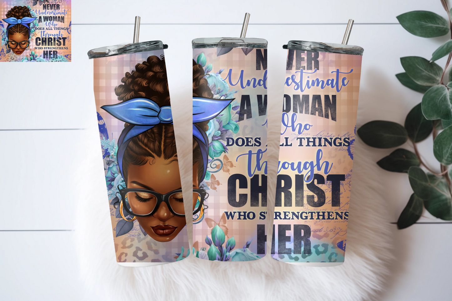 Never underestimate her**Sublimation Transfers