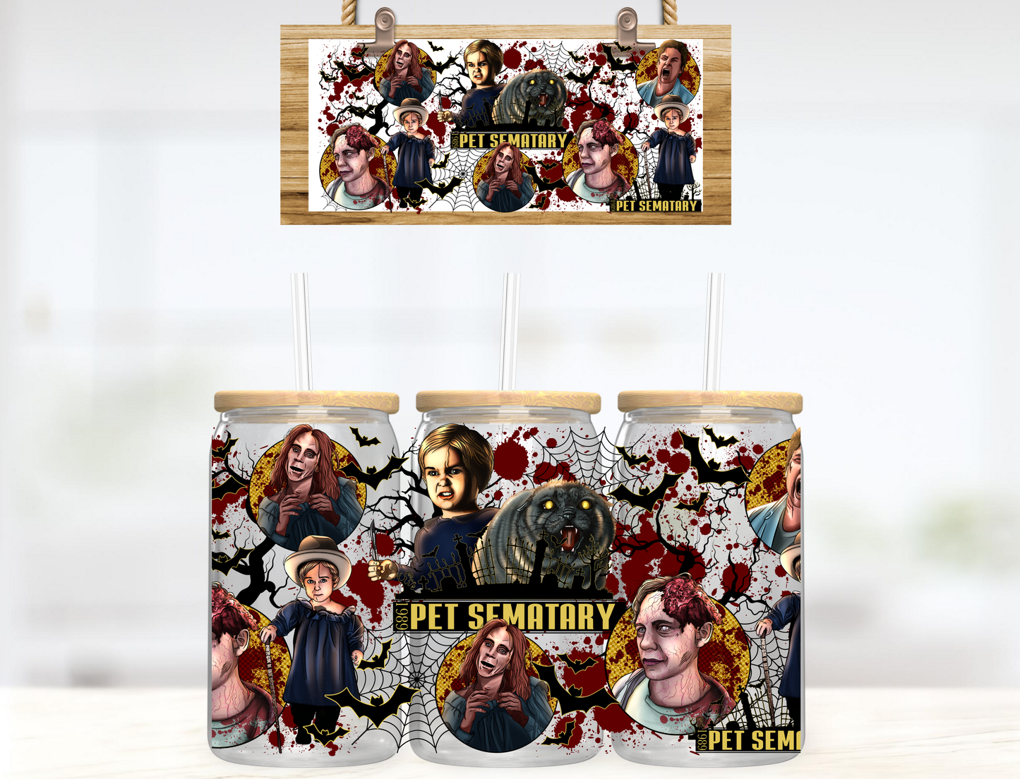 Pet Sematary***UV DTF Wraps