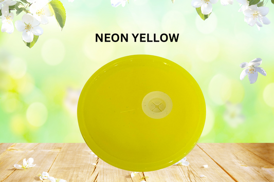 Neon yellow plastic Lids