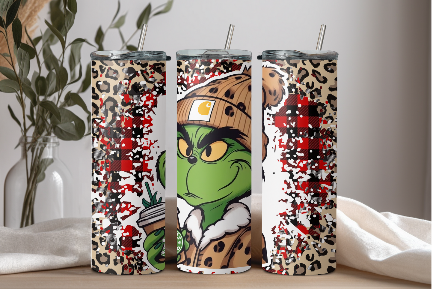 RED GRINCHMAS BLEND***20oz Tumbler