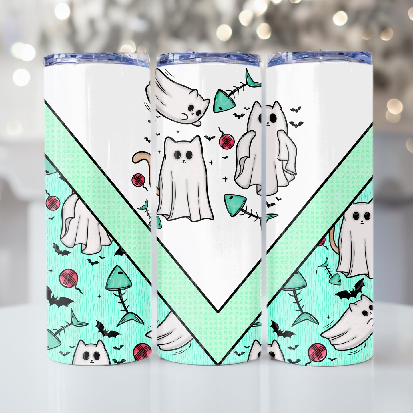 Cat ghost***20oz Tumbler