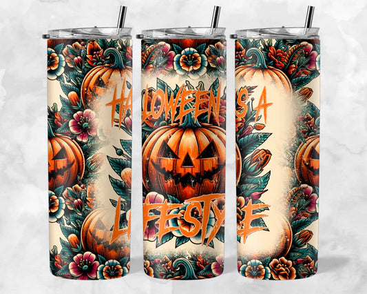 Halloween is a lifestyle***20oz Tumbler