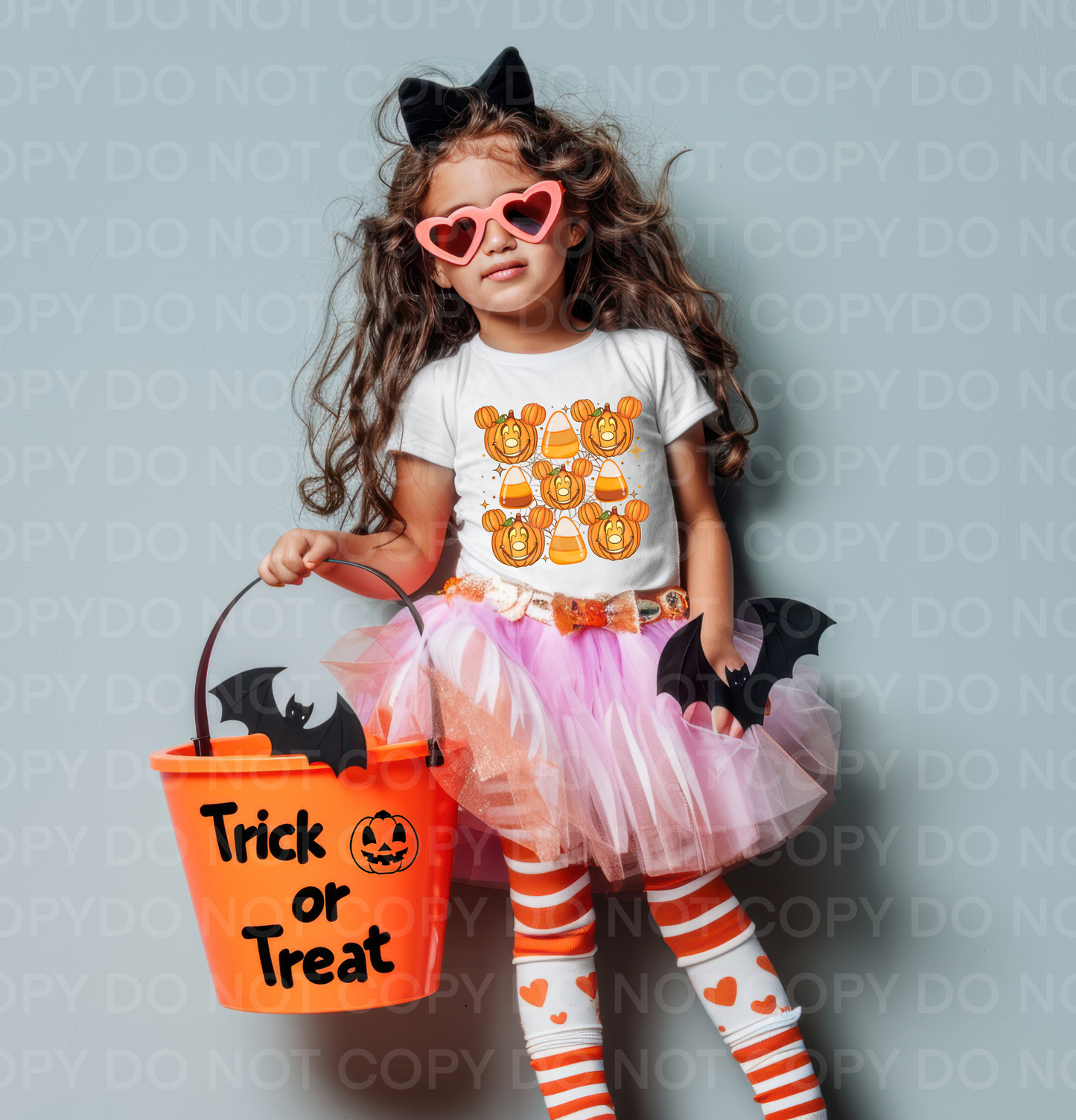 Candy Corn pumpkin (kids)**DTF Transfers